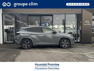40990 : Hyundai Dax - i-AUTO - HYUNDAI Tucson - Tucson - Shadow Grey/Toit/rétros Black - Transmission intégrale - Hybride rechargeable : Essence/Electrique