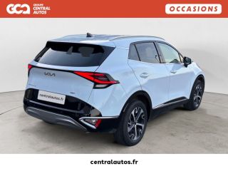 38300 : Hyundai Bourgoin-Jallieu - CENTRAL MOTOR LYON - KIA SPORTAGE Design - SPORTAGE V - Blanc - Boîte automatique - Essence / Courant électrique