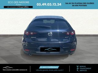 86000 : Hyundai Poitiers - Eco des Nations - MAZDA Mazda 3 - Mazda 3 - Deep Crystal Blue Mica - Traction - Essence/Micro-Hybride