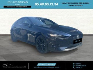 86000 : Hyundai Poitiers - Eco des Nations - MAZDA Mazda 3 - Mazda 3 - Deep Crystal Blue Mica - Traction - Essence/Micro-Hybride
