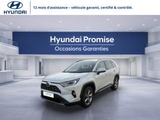 29200 : Hyundai Brest - Iroise Automobiles - TOYOTA RAV4 - RAV4 - Blanc Nacré - Traction - Hybride : Essence/Electrique