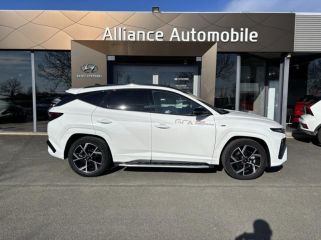 28600 : Hyundai Chartres - GCA - HYUNDAI Tucson - Tucson - Serenity White Métal - Traction - Hybride : Essence/Electrique