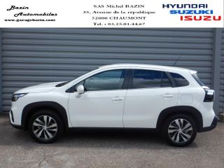 52000 : Hyundai Chaumont - Garage Michel Bazin - SUZUKI S-Cross - S-Cross - Blanc - Traction - Essence/Micro-Hybride