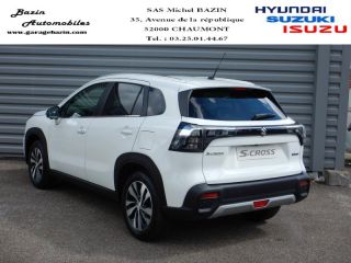 52000 : Hyundai Chaumont - Garage Michel Bazin - SUZUKI S-Cross - S-Cross - Blanc - Traction - Essence/Micro-Hybride
