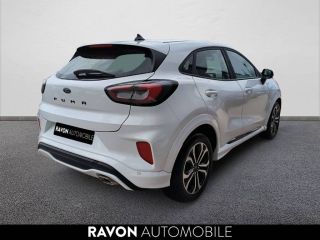 42100 : Hyundai Saint-Etienne - Ravon Automobile - FORD PUMA ST-Line - PUMA II - Blanc - Automate sequentiel - Essence sans plomb