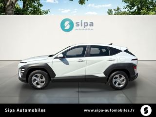 33110 : Hyundai Bordeaux Nord Le Bouscat - Sipa Automobiles - HYUNDAI KONA Intuitive - KONA (02/2023) - BLANC - Automate sequentiel - Essence / Courant électrique