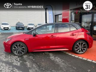 50000 : Hyundai Saint-Lô - GCA - TOYOTA Corolla - Corolla - Bi ton rouge intense   noir - Traction - Hybride : Essence/Electrique