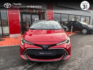 50000 : Hyundai Saint-Lô - GCA - TOYOTA Corolla - Corolla - Bi ton rouge intense   noir - Traction - Hybride : Essence/Electrique