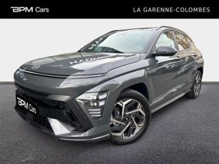 92250 : Hyundai La Garenne-Colombes - BPM Cars - HYUNDAI Kona - Kona - Ecotronic Gray prl mtl/Toit/rétros Black - Traction - Hybride : Essence/Electrique
