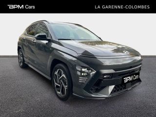 92250 : Hyundai La Garenne-Colombes - BPM Cars - HYUNDAI Kona - Kona - Ecotronic Gray prl mtl/Toit/rétros Black - Traction - Hybride : Essence/Electrique
