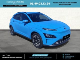 86000 : Hyundai Poitiers - Eco des Nations - HYUNDAI Kona - Kona - Bleu - Traction - Electrique