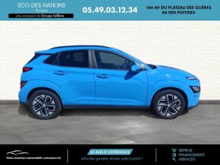 86000 : Hyundai Poitiers - Eco des Nations - HYUNDAI Kona - Kona - Bleu - Traction - Electrique