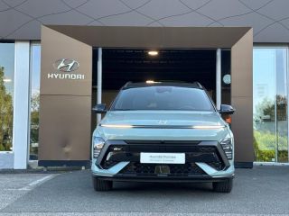 29000 : Hyundai Quimper - Iroise Automobiles - HYUNDAI Kona - Kona - Mirage Green/Toit/rétros Black - Traction - Hybride : Essence/Electrique