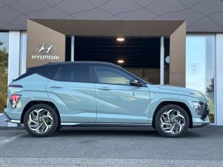 29000 : Hyundai Quimper - Iroise Automobiles - HYUNDAI Kona - Kona - Mirage Green/Toit/rétros Black - Traction - Hybride : Essence/Electrique