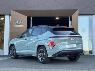 29000 : Hyundai Quimper - Iroise Automobiles - HYUNDAI Kona - Kona - Mirage Green/Toit/rétros Black - Traction - Hybride : Essence/Electrique