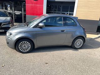 04100 : Hyundai Manosque - Pedinielli - FIAT 500e BERLINE Action Plus - 500 III - Gris - Automate à fonct. Continu - Courant électrique