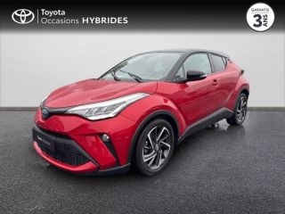 50000 : Hyundai Saint-Lô - GCA - TOYOTA C-HR - C-HR - Rouge Intense métallisé bi-ton - Traction - Hybride : Essence/Electrique