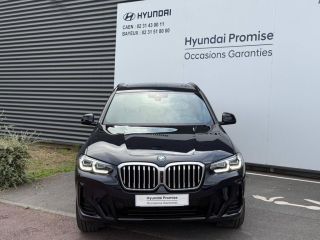 14100 : Hyundai Lisieux - Trajectoire Automobiles - BMW X3 - X3 - Blanc - Transmission intégrale - Hybride rechargeable : Essence/Electrique