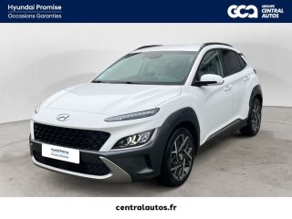 38200 : Hyundai Vienne - Groupe Central Autos - HYUNDAI KONA HYBRID Executive - KONA - Blanc - Automate sequentiel - Essence / Courant électrique