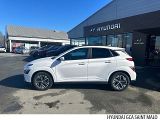 35400 : Hyundai Saint-Malo - GCA - HYUNDAI Kona - Kona - Chalk White Métal - Traction - Electrique