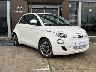 72100 : Hyundai Le Mans - GCA LE MANS - FIAT 500 - 500 - Blanc - Traction - Electrique
