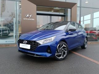 59640 : Hyundai Dunkerque - Europ'Auto - HYUNDAI i20 - i20 - Intense Blue Métal/Toit/rétro Black - Traction - Essence/Micro-Hybride