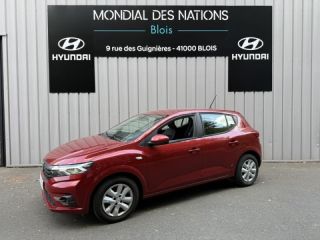41000 : Hyundai Blois - Mondial des Nations - DACIA Sandero - Sandero - Rouge Fusion métallisé - Traction - Essence