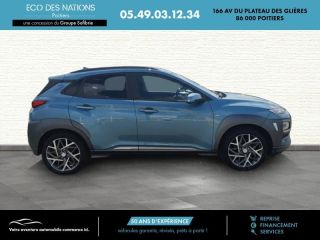 86000 : Hyundai Poitiers - Eco des Nations - HYUNDAI Kona - Kona - Blue Lagoon - Traction - Hybride : Essence/Electrique
