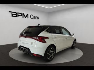 94270 : Hyundai Kremlin-Bicêtre - BPM Cars - HYUNDAI i20 - i20 - Polar White Métal/Toit/rétros Black - Traction - Essence/Micro-Hybride
