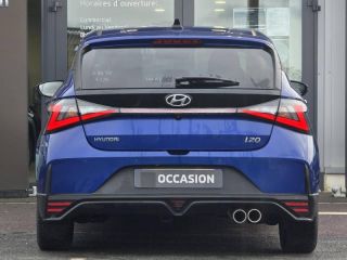 57200 : Hyundai Sarreguemines - Theobald Automobiles - HYUNDAI i20 - i20 - Intense Blue Métal/Toit/rétro Black - Traction - Essence/Micro-Hybride