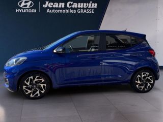06130 : Hyundai Grasse - Garage Jean Cauvin - HYUNDAI i10 N Line - i10 III - Bleu - Boîte manuelle - Essence sans plomb