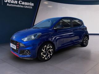 06130 : Hyundai Grasse - Garage Jean Cauvin - HYUNDAI i10 N Line - i10 III - Bleu - Boîte manuelle - Essence sans plomb