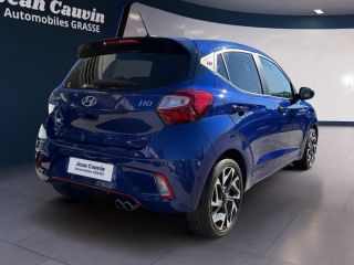 06130 : Hyundai Grasse - Garage Jean Cauvin - HYUNDAI i10 N Line - i10 III - Bleu - Boîte manuelle - Essence sans plomb