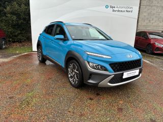 33110 : Hyundai Bordeaux Nord Le Bouscat - Sipa Automobiles - HYUNDAI KONA HYBRID Creative - KONA HYBRID (10/2020) - BLEU CLAIR - Automate sequentiel - Essence / Courant électrique