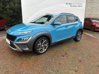 33110 : Hyundai Bordeaux Nord Le Bouscat - Sipa Automobiles - HYUNDAI KONA HYBRID Creative - KONA HYBRID (10/2020) - BLEU CLAIR - Automate sequentiel - Essence / Courant électrique