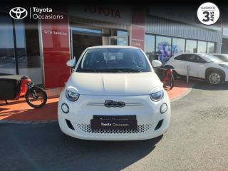 50000 : Hyundai Saint-Lô - GCA - FIAT 500 - 500 - Blanche - Traction - Electrique