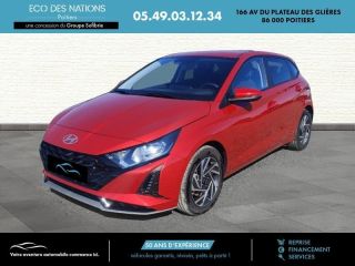 86000 : Hyundai Poitiers - Eco des Nations - HYUNDAI i20 - i20 - Rouge - Traction - Essence