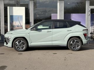 57100 : Hyundai Thionville - Théobald Automobiles - HYUNDAI Kona - Kona - Mirage Green/Toit/rétros Black - Traction - Hybride : Essence/Electrique