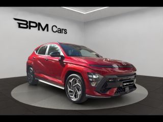 75013 : Hyundai Paris 13 - BPM Cars - HYUNDAI Kona - Kona - Ultimate Red métallisé - Traction - Hybride : Essence/Electrique