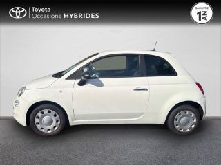 50000 : Hyundai Saint-Lô - GCA - FIAT 500 - 500 - Blanc - Traction - Essence/Micro-Hybride
