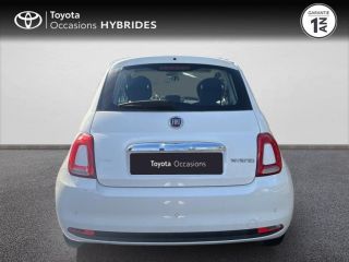 50000 : Hyundai Saint-Lô - GCA - FIAT 500 - 500 - Blanc - Traction - Essence/Micro-Hybride