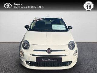 50000 : Hyundai Saint-Lô - GCA - FIAT 500 - 500 - Blanc - Traction - Essence/Micro-Hybride