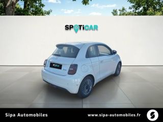 33260 : Hyundai Arcachon - Sipa Automobiles - FIAT 500e 3+1 Nouvelle 500 - 500 III ELECTRIQUE - Blanc - Automate à fonct. Continu - Courant électrique