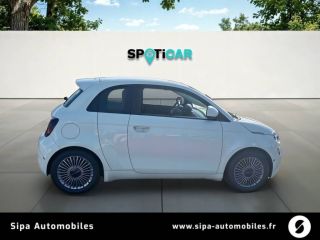 33260 : Hyundai Arcachon - Sipa Automobiles - FIAT 500e 3+1 Nouvelle 500 - 500 III ELECTRIQUE - Blanc - Automate à fonct. Continu - Courant électrique