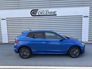 30100 : Hyundai Alès - Auto Hall - SKODA FABIA Style - FABIA IV - Bleu - Boîte manuelle - Essence sans plomb