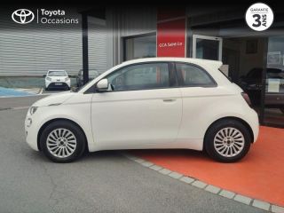 50000 : Hyundai Saint-Lô - GCA - FIAT 500 - 500 - Blanc - Traction - Electrique