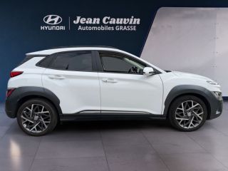 06130 : Hyundai Grasse - Garage Jean Cauvin - HYUNDAI KONA HYBRID Executive - KONA - Blanc - Automate sequentiel - Essence / Courant électrique