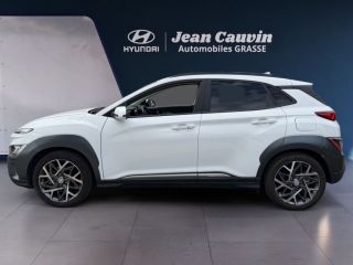 06130 : Hyundai Grasse - Garage Jean Cauvin - HYUNDAI KONA HYBRID Executive - KONA - Blanc - Automate sequentiel - Essence / Courant électrique