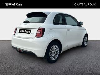 36000 : Hyundai Châteauroux - BPM Cars - FIAT 500 - 500 - Blanc - Traction - Electrique
