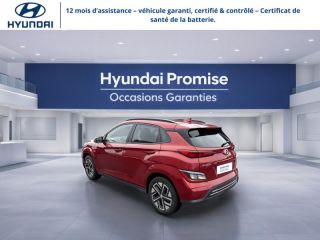 29200 : Hyundai Brest - Iroise Automobiles - HYUNDAI Kona - Kona - Sunset Red Métal - Traction - Electrique